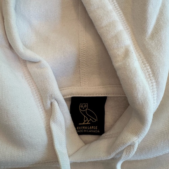October’s Very Own Limited “Staff” Hoodie White Size XL - Picture 2 of 4